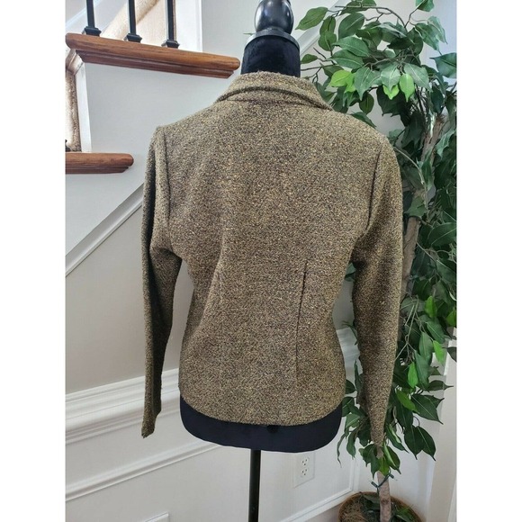 Vintage Beluva Brown LongSleeve Three Buttons Single Breasted Notch Lapel Blazer - Picture 7 of 12